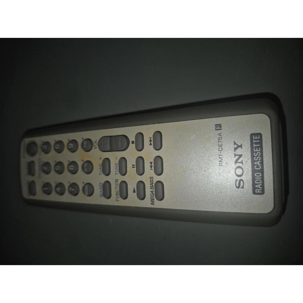 Sony Remote Controls for Radio Cassette and TV